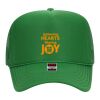 OTTO Cap 5 Panel High Crown Mesh Back Trucker Hat Thumbnail